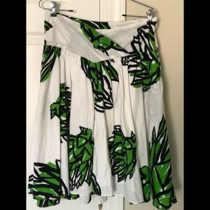 Diane von Furstenberg Artichoke Midi Skirt